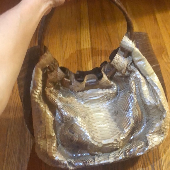Nancy Gonzalez python/crocodile bag - Picture 9 of 12
